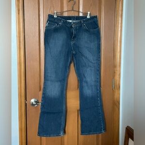 Carhartt Dark Blue Women's Flare Jeans